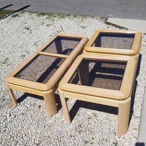 Retro coffee table set